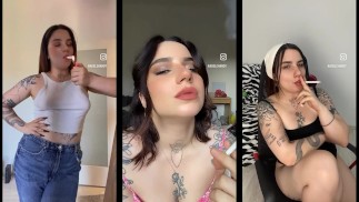 Compilação alternativa sexy para fumar