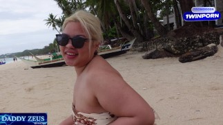 DADDY Z - Boracay Pinay Local Robi Freaky z Hunky City Guy I Tworzy Niegrzeczną Seks Taśmę