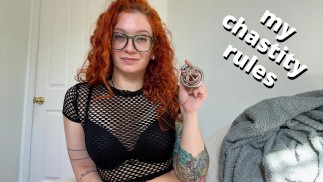 Vergnügen Dommes Keuschheitsregeln - wie ich dich einsperren würde - vollständiges Video auf Veggiebabyy Manyvids
