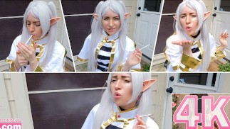 Frieren's Smoking JOI Traning