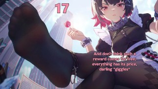 Ноги Ellen Joe к вашим услугам (фут-фетиш, обувной фетиш, CBT, игра с дыханием)