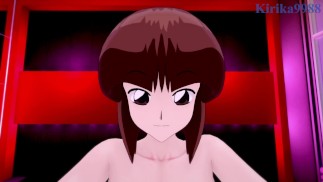 天童なびきとラブホテルで激しいセックスをしています。-Ranma 1/2 POV変態