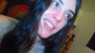 No Makeup Emo Girl Slut Talking About Random Emotional Things That Make Her HFO Spontaneous Orgasm