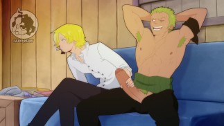 Zoro a Sanji kurva ve svém volném čase (One Piece) [Gay Anime Hentai]