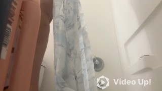 Almost got caught in shower by wife