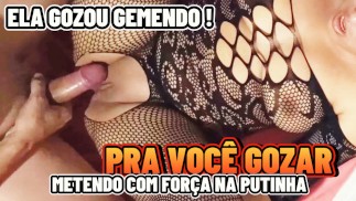 Goza Puta! Goza nesse Caralho sua vagabunda!