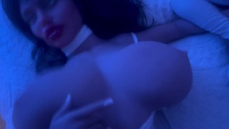 My WM155L sex Doll Esmerelda makes me cum