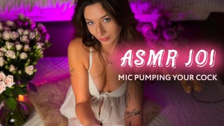 ASMR JOI * Słodka anielska dziewczyna Mic pompuje twojego kutasa * Amy Haze