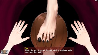 金髪女王様に踏みつけられる - FEMX