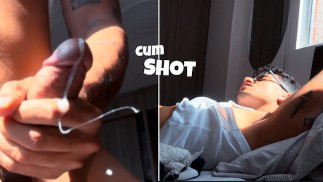 GEMIDOS DE MACHO! Un shot de leche directo a tu cara 🤤