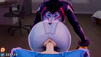 スパイダーマンはペニParkerをファック|マーベルライバルズ3Dアニメーション
