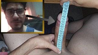 Quão grande é meu pau? VAMOS S DESCOBRIR! (EU ME MASTURBO COM LUBRIFICANTE DEPOIS)