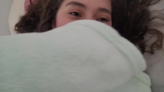 指で目を覚ましたい