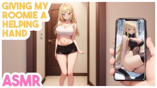 Ik betrapte mijn kamergenoot op mijn foto's (JOI ASMR Audio RP)