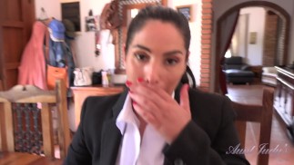 Aunt Judy's Big Tit MILFs - Twój seksowny Latina szef MILF Linda Del Sol pozwala ci ją pieprzyć (POV)