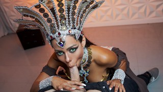 A rainha dos vampiros dos malditos Akasha precisa de um orgasmo enorme