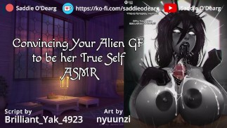 Convincere la tua ragazza aliena ad essere il suo vero sé ASMR