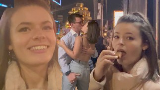 ✨ Wspaniała brunetka ✨ zerżnięta MOCNO Krzyczy głośno w doggystyle & missionary Amateur Dharma Jones
