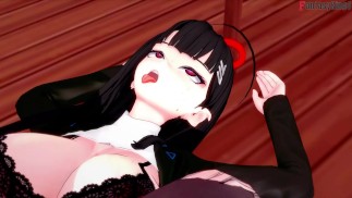 Sunako Nakahara Office girl nomikai sex | 3 | Full & POV on patreon: Fantasyking3