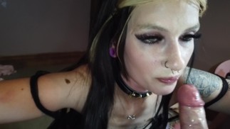 ultieme kleine emo baddie geneukt en gecreampied POV