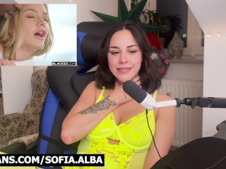 SofiアルバはBBCルームメイトに反応します-プッシーが示されています