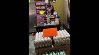 Con la morrita de la Tiendita