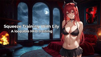 Quetschtraining mit Lily (HFO-Trainingsschleife)