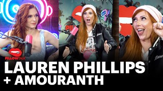 ЛОРЕН ФИЛЛИПС УЧИТ AMOURANTH ДЕЛАТЬ ТРОЙНОЕ ПРОНИКНОВЕНИЕ