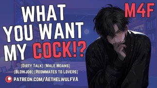 Succhia e prosciuga il tuo coinquilino come hai sempre desiderato [M4F] [Gemiti maschili] [Audio erotico per donne]
