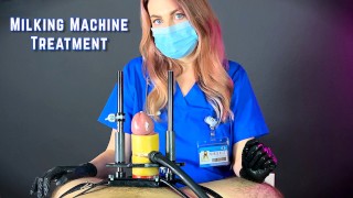 Infermiera Kitty's Milking Machine Orgasm Treatment