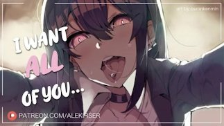 Yandere maffia meid is gek in Love met jou | ASMR Audio porno rollenspel