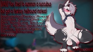 [M4M] Du hast versucht, einen Sukkubus zu beschwören, aber stattdessen einen Femboy-Höllenhund bekommen