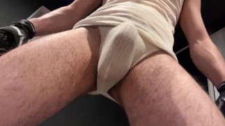 Musky Pissing Dom Alpha Pup Says You Can’t Cum