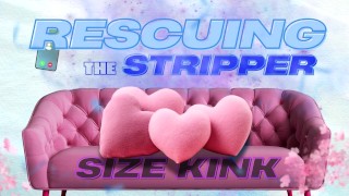 Velikost Kink Audio - Big Dick Stripper vás odmění kohoutem za to, že je sladký
