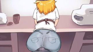 Mijn Hot Femboy vriendje schuurt zijn kont tegen mijn kruis terwijl ik aan het werk ben (VA) | Hazelnoot Latte deel 10