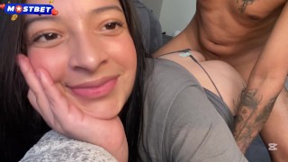 I ask my stepbrother for a massage and he ends up putting his cock in my pussy