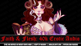 40k Erotic Audio ASMR Roleplay - Faith and Flesh (Сестра битвы)