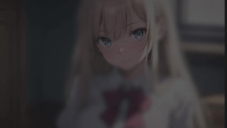 NSFW ASMR RP - Учит свою лучшую подругу сосать член