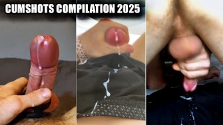 Muito esperma masculino! COMPILAÇÃO DE GOZADAS - NOVO 2025