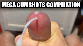 Entre no oceano do meu SPERMA! Uma compilação das minhas melhores camshots de todos os tempos!