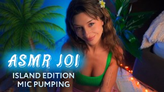 ASMR JOI *Island Petite Brunette Mic pumpt deinen Schwanz und bringt dich zum Abspritzen * Amy Haze