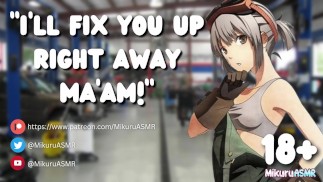 【辛辛】Hotイギリスのメカニックがあなたの車を修理します│Flirty│キス│パブリック│F4F