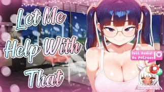[F4M] | Je vrije kamergenoot geneest je hyperspermie met haar keel! 🍆💋💦 [Gewiekste ASMR]