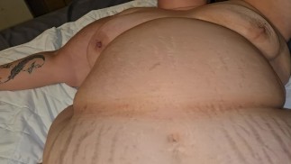 ディックにクリーミングBBWクローズアップ