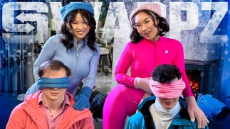 如何在Snow Storm中幸存下来？与您的朋友交换继姐妹并狠狠地殴打她们