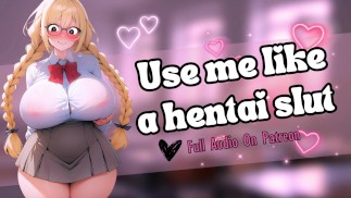 Yandere Nerdy Otaku Girl is je leerkracht [F4M][Slordige pijpbeurt][Senpai luisteraar][Erotische audio RP]