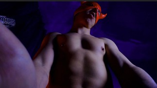 Conversa suja e sexo missionário lento e sensual POV de um homem mascarado