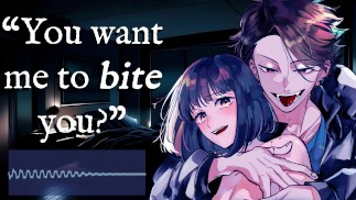 Vampire Yandere Gentle Dom per l'esperienza del fidanzato | AUDIO EROTICA PER DONNE