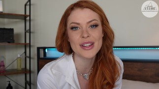 Sexy pelirroja universitaria co-ed Elly clutch seduce a su tutor