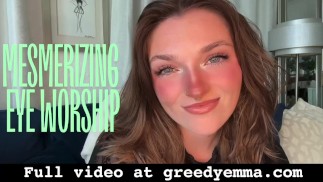 Mesmerizing Eyes - Face Worship Mesmerizing Eye Contact Lips Mouth Mesmerize Mind Fuck Gooning